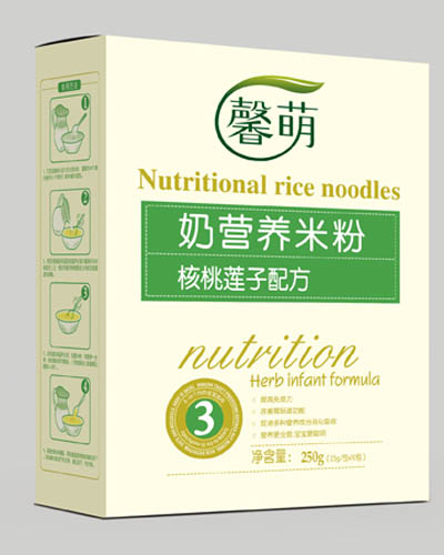 馨萌奶營(yíng)養(yǎng)米粉-核桃蓮子配方