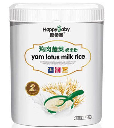 聰童寶雞肉蔬菜奶米粉2段