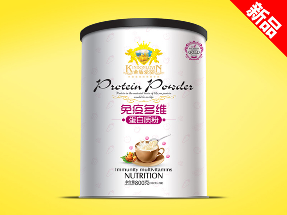 金盾愛嬰免疫多維蛋白質(zhì)粉800g