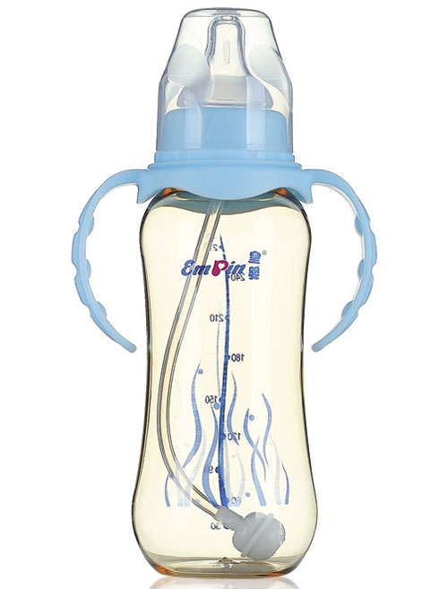 �ʋ�PPSU��(bi��o)�ڈA���Ԅ�(d��ng)��ƿ270ml�{(l��n)ɫ