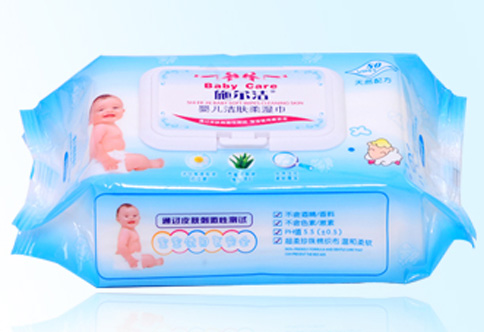 施爾潔嬰兒潔膚柔濕巾80片裝