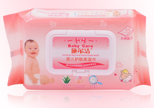 施爾潔嬰兒護膚柔濕巾80抽帶蓋
