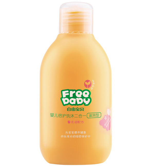 自由寶貝嬰幼兒200ml滋潤(rùn)洗沐二合一