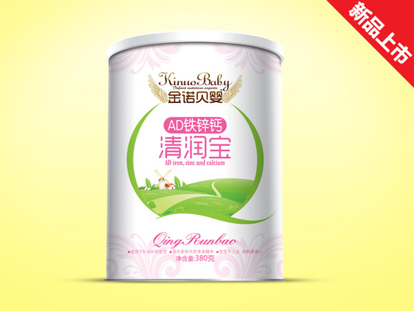 金諾貝嬰AD鐵鋅鈣清潤(rùn)寶紙聽(tīng)