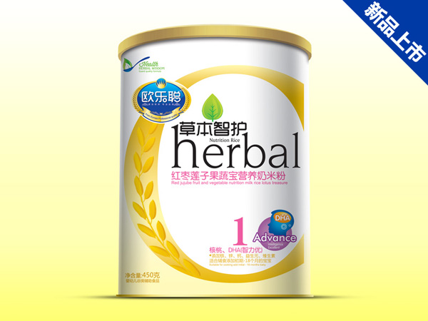 歐樂聰紅棗蓮子果蔬寶營養(yǎng)奶米粉1段