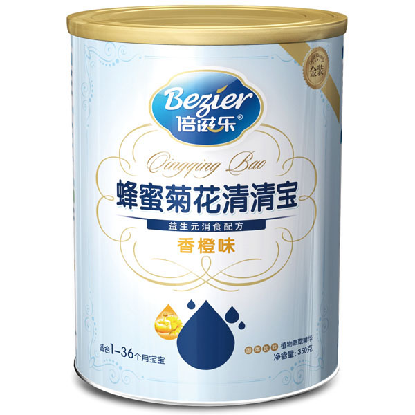 倍滋樂清清寶香橙味