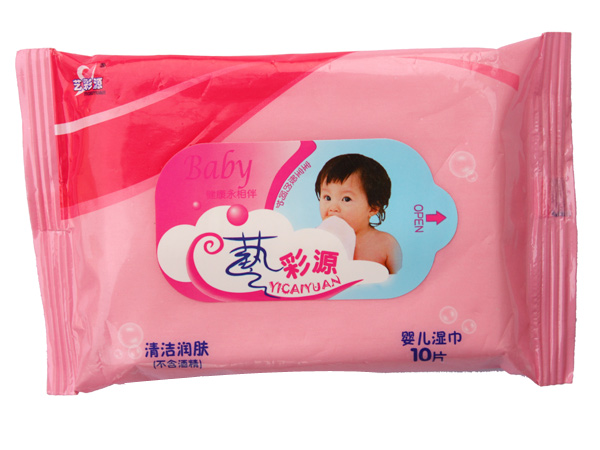 藝彩源清潔潤膚嬰兒濕巾