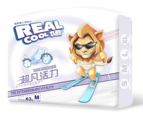 真酷超凡活力尿片中號(hào)62片