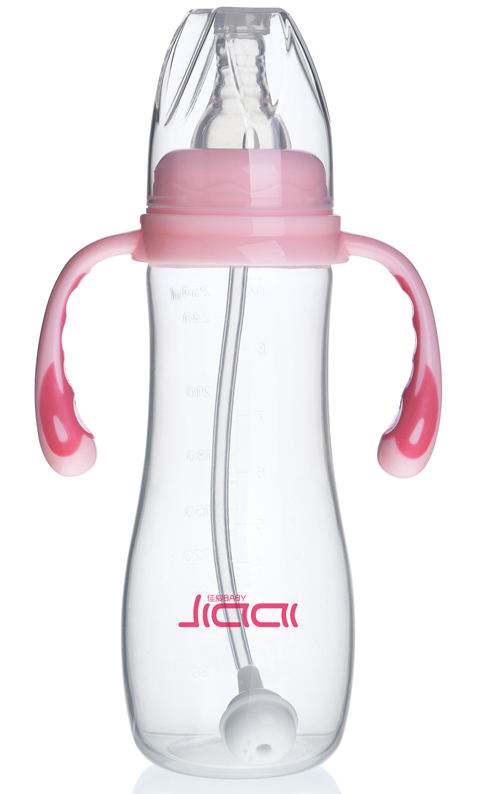 佳愛易握弧身PP奶瓶(標(biāo)準(zhǔn)口徑)250ml