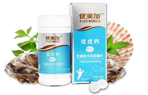 優(yōu)美加優(yōu)優(yōu)鈣寶寶型牛奶咀嚼片