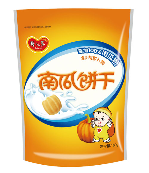 嬰兒樂南瓜餅干180g