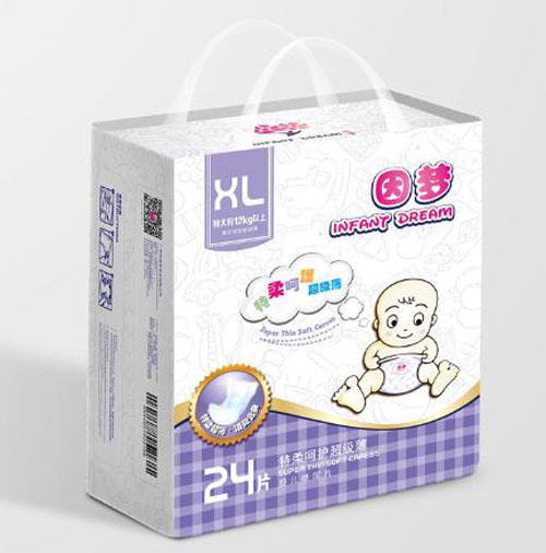 因夢特柔超級薄嬰兒紙尿片XL碼