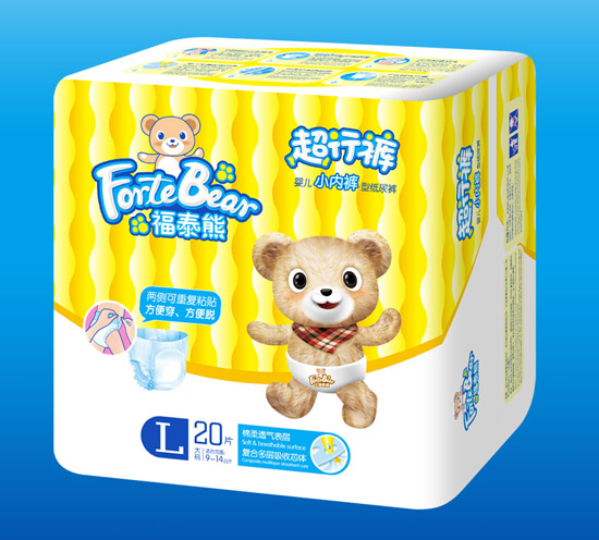 福泰熊超行褲L碼