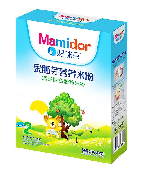 媽咪朵金胚芽蓮子百合營養(yǎng)米粉(盒裝)