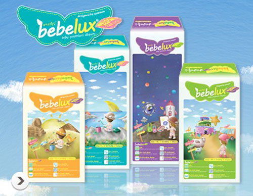 3無嬰幼兒無機物抗菌紙尿褲