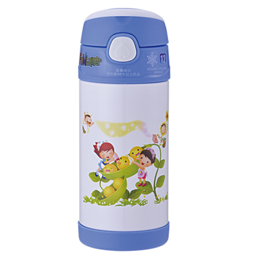 天使貝貝歡樂(lè)兒童水杯白色