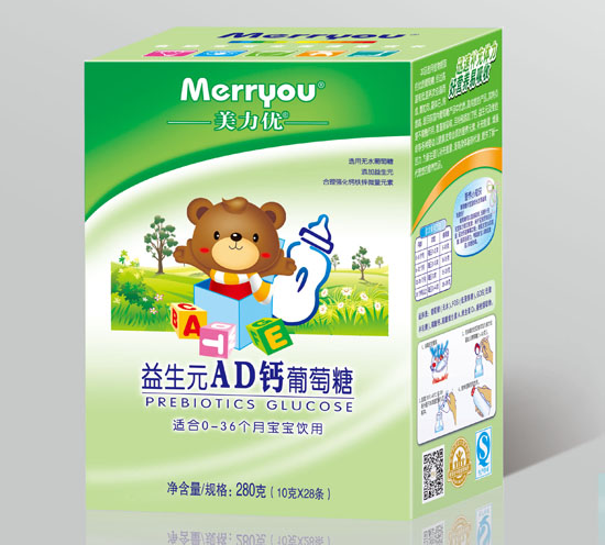 美力優(yōu)益生元AD鈣葡萄糖