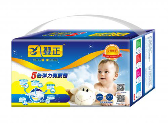 嬰正男女寶寶通用紙尿褲M(mǎn)碼