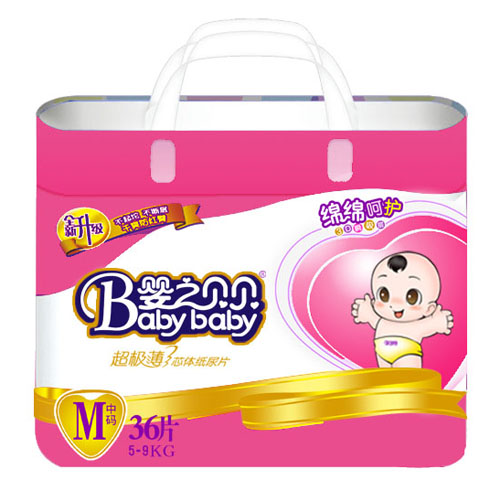 嬰之貝貝超極薄尿片中號36片
