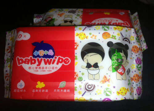 小谷小晶嬰兒便攜裝手口濕巾10片