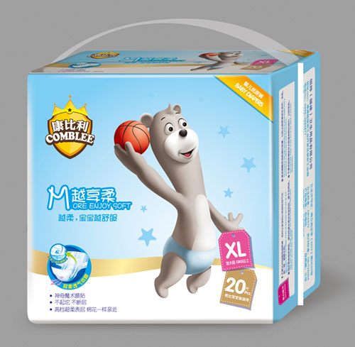 康比利M越享柔yinge紙尿褲XL碼20片