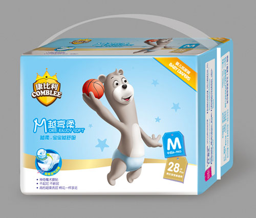 康比利M越享柔yinge紙尿褲M碼28片