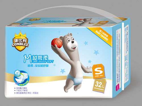 康比利M越享柔yinge紙尿褲S碼32片