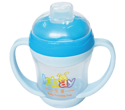 樂蓓防滑吸管杯6927藍色