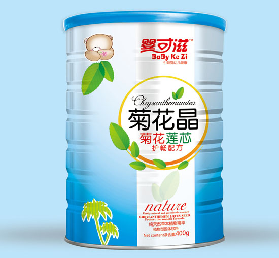 嬰可滋菊花蓮心護(hù)暢菊花晶聽(tīng)裝