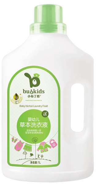 小布丁郎嬰幼兒草本洗衣液1L