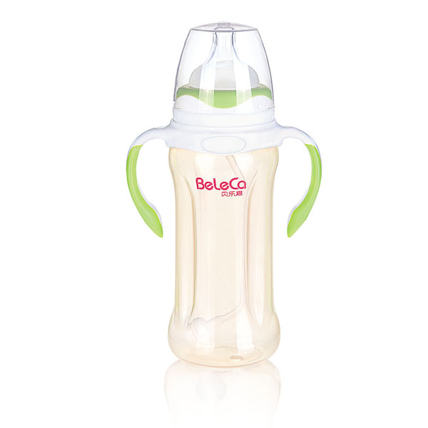 貝樂嘉綠白兩色雙柄全自動(dòng)?jì)雰篜P奶瓶
