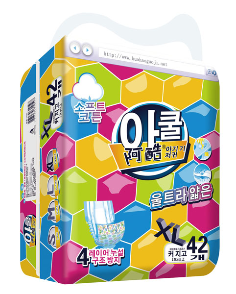 阿酷嬰兒紙尿片XL42片