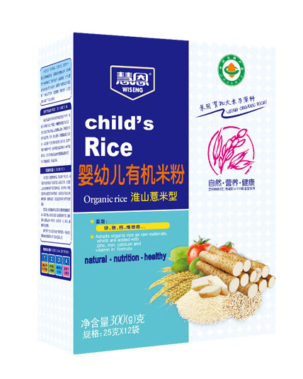 慧恩300克淮山薏米有機米粉