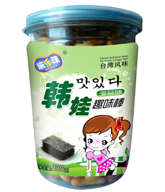 威樂佳韓娃趣味棒海苔味