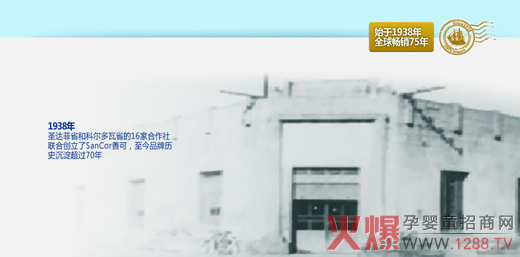 1938����ʥ�_��ʡ�ͿƠ�����ʡ��16�Һ�����(li��n)�τ�(chu��ng)����SanCor�ƿ�