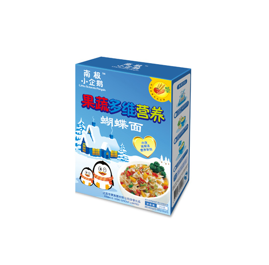 南極小企鵝果蔬多維營(yíng)養(yǎng)蝴蝶面