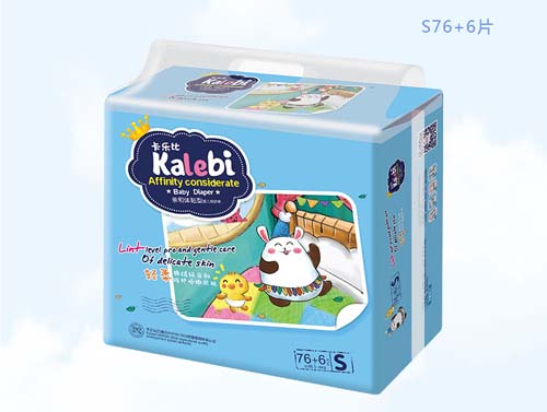 卡樂比超薄嬰兒紙尿褲S碼76+6片