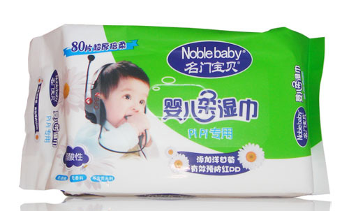 名門寶貝嬰兒柔濕巾80片