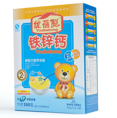 優(yōu)蓓聰鐵鋅鈣營養(yǎng)米粉2段