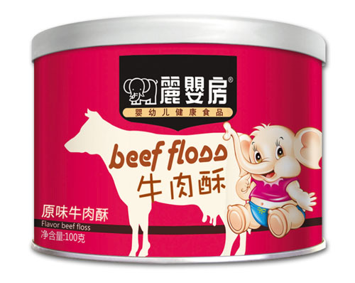麗嬰房原味牛肉酥