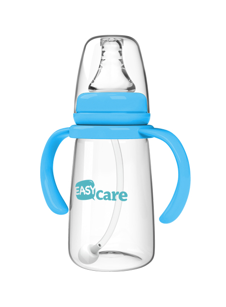 伊斯卡爾160mlPP自動(dòng)標(biāo)準(zhǔn)口徑奶瓶(藍(lán))