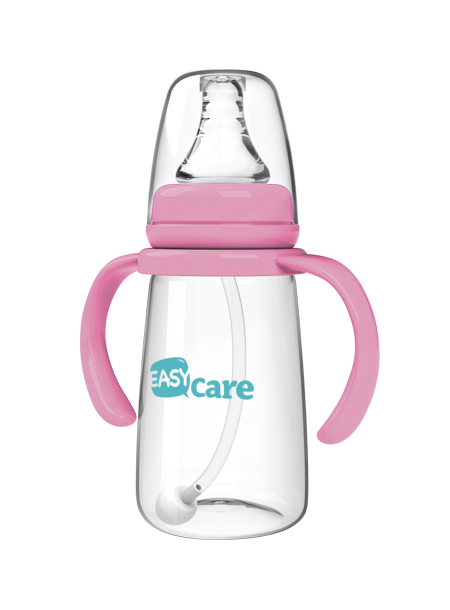 伊斯卡爾160mlPP自動(dòng)標(biāo)準(zhǔn)口徑奶瓶(紅)