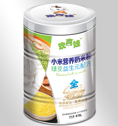 歡喜娃綠豆益生元配方小米營養(yǎng)奶米粉