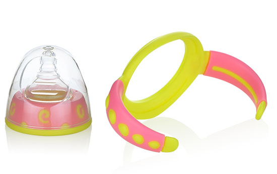 貝嬰奇雙色手柄牙蓋組