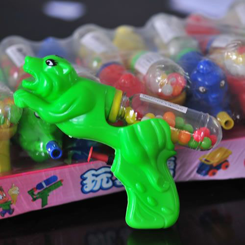 所愛老虎玩具槍糖果
