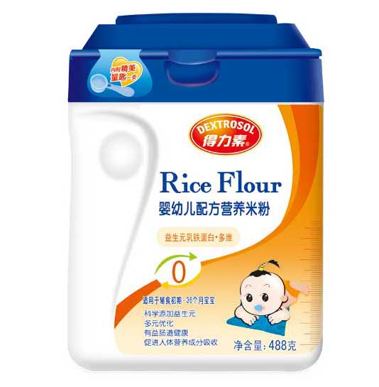 得力素益生元乳鐵蛋白多維yingye配方營(yíng)養(yǎng)米粉0段