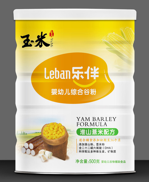 樂伴淮山薏米配方玉米谷粉500克