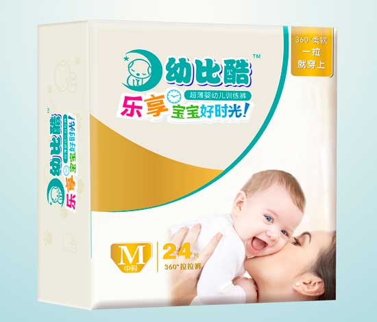 幼比酷360°拉拉褲M碼24片