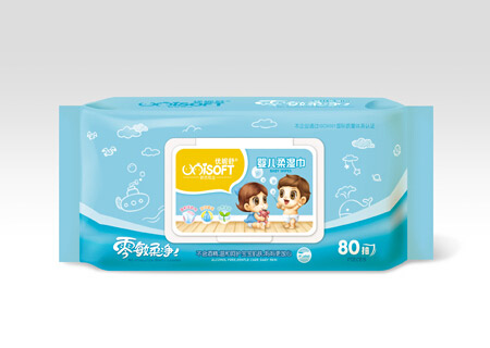 優(yōu)妮舒零敏柔和柔濕巾