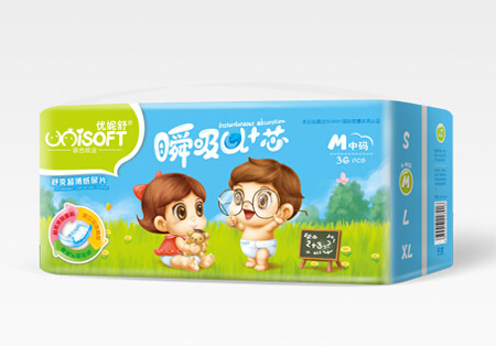 優(yōu)妮舒安芯尿片中包